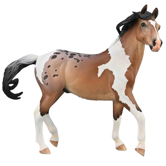 CollectA Mustang Stallion - Bay Pintoloosa