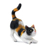 CollectA Tri Colour House Cat Stretching