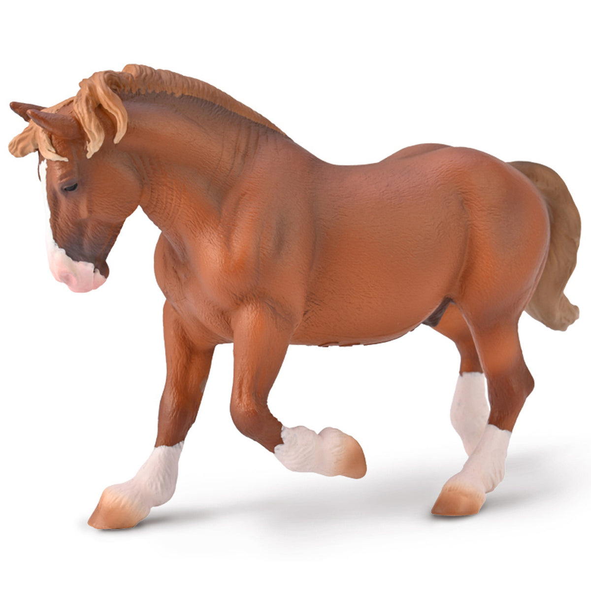 CollectA Breton Draft Horse Chestnut