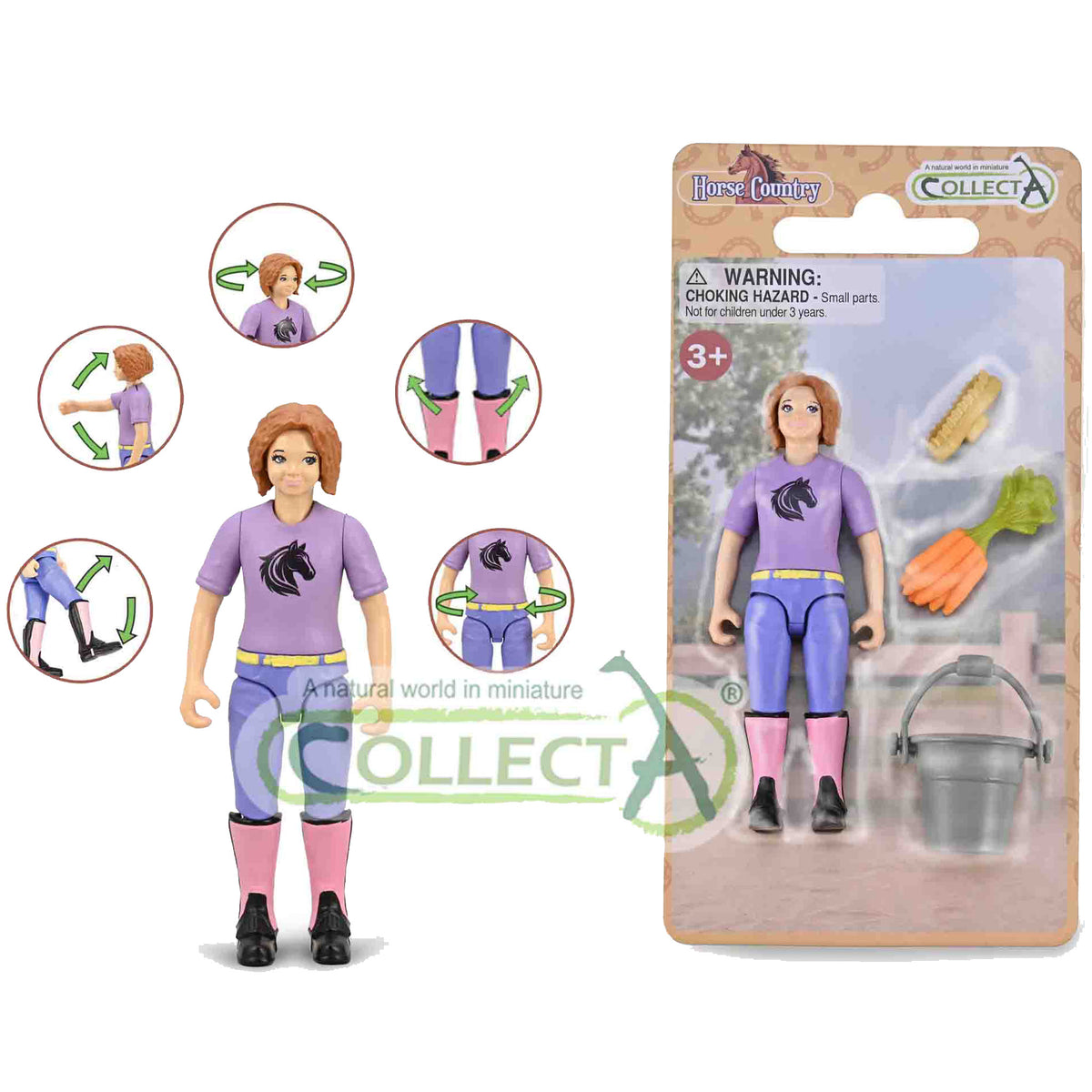 CollectA Girl Hobby Rider with Accessories