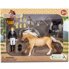 CollectA Girl Tournament Rider with Horse & Grooming Accessories