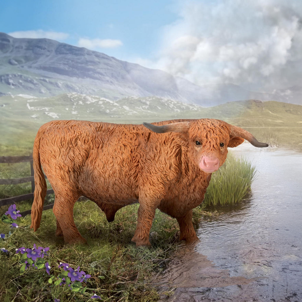 Collecta Store CollectA Highland Bull – Animal Kingdoms Toy Store