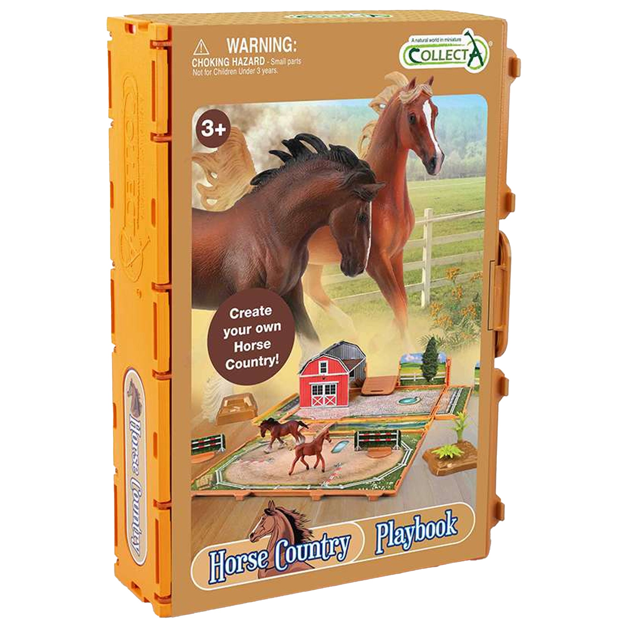 Collecta Store CollectA Horse Country Playbook – Animal Kingdoms Toy Store