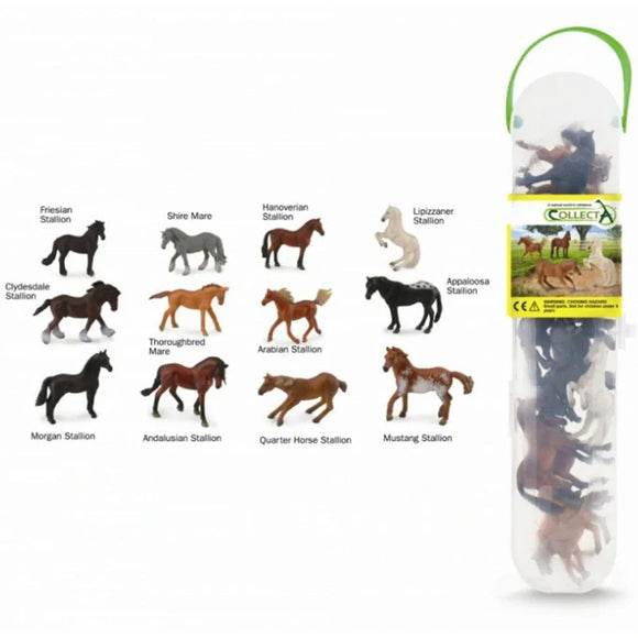 CollectA Mini Horse Tube 12 Piece