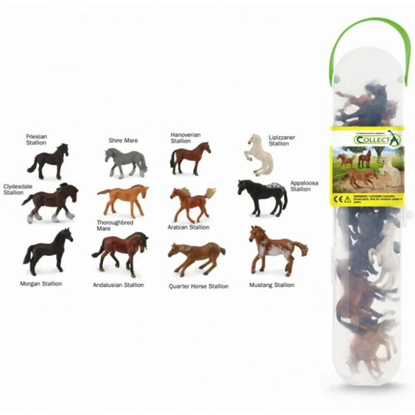 CollectA Mini Horse Tube 12 Piece