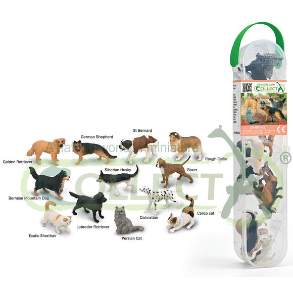 CollectA Mini Pets Tube 12 Piece