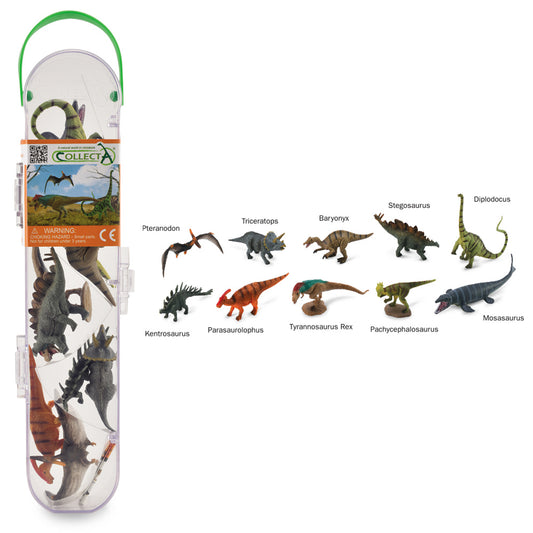 CollectA Mini Prehistoric Tube 10 Piece (A)