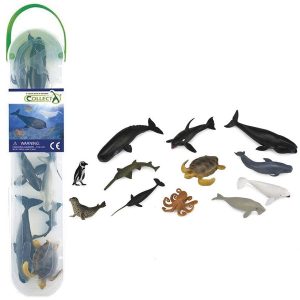 CollectA Mini Sea Life Tube 12 Piece (A)