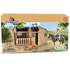 CollectA Stable Playset with Rider, Horses and Accessories