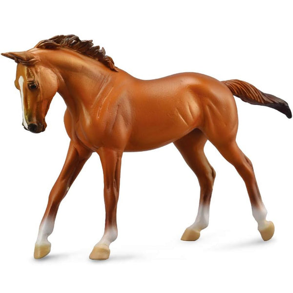 CollectA Thoroughbred Mare Chestnut Deluxe