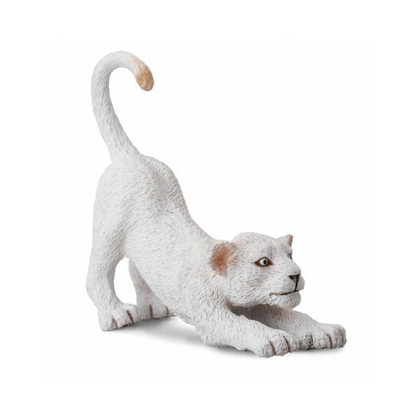 CollectA White Lion Cub Stretching