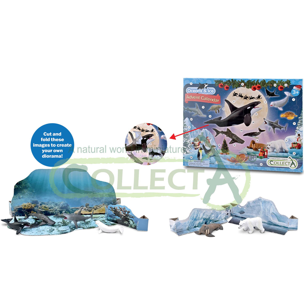 CollectA Advent Calendar Oceans and Ice 2026