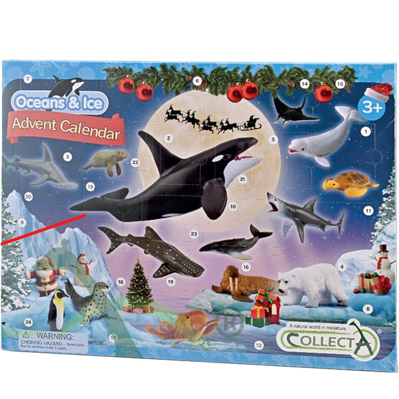 CollectA Advent Calendar Oceans and Ice 2026
