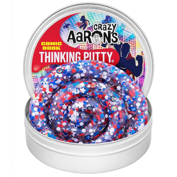 Crazy Aarons Comic Book Trendsetters Thinking Putty