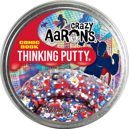 Crazy Aarons Comic Book Trendsetters Thinking Putty