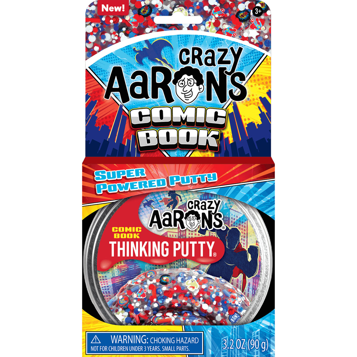 Crazy Aarons Comic Book Trendsetters Thinking Putty
