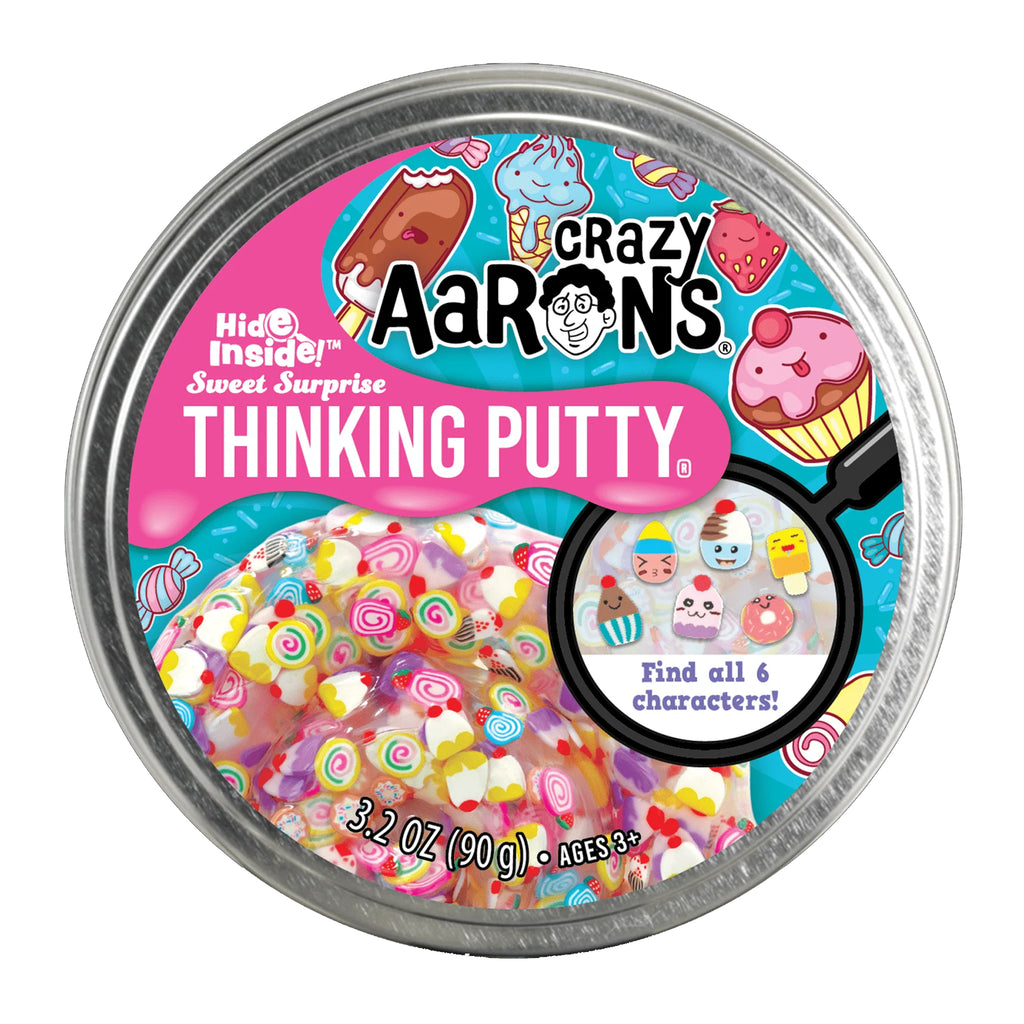 Crazy Aarons Hide Inside Sweet Surprise Thinking Putty Animal