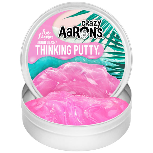 Crazy Aarons Rose Lagoon Liquid Glass Thinking Putty