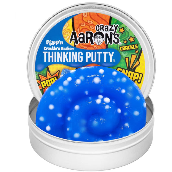 Crazy Aarons Crackle'n Kraken Poppn Thinking Putty