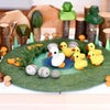 Tara Treasures: Duck Pond with 6 Ducks Play Mat Playscape