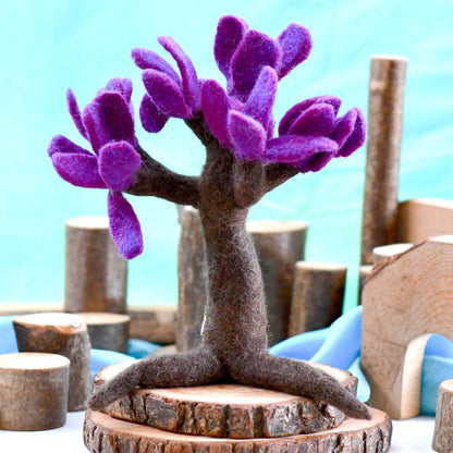 Tara Treasures: Felt Seasonal Tree - Spring