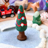 Tara Treasures: Felt Christmas Tree with Colourful Dots