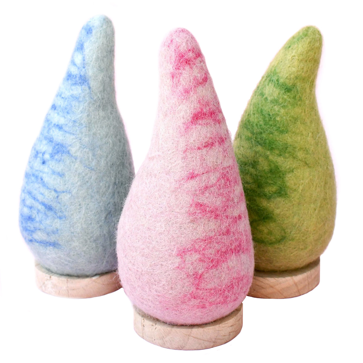 Tara Treasures: Felt Fir Tree - Blue