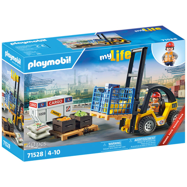 Playmobil Forklift Truck with Cargo - Pre Sale