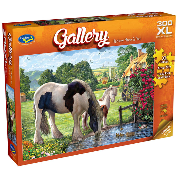 Holdson Hadlow Mare & Foal Puzzle 300pc