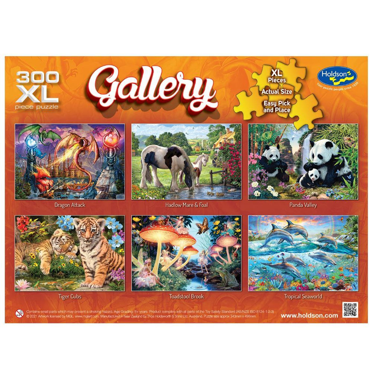 Holdson Tiger Cubs Puzzle 300pc