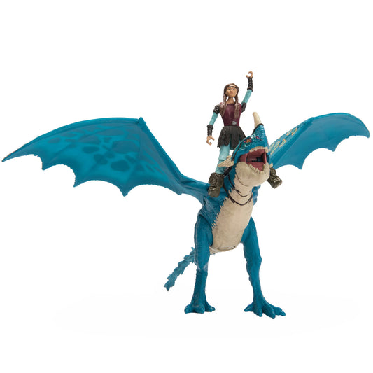 How To Train Your Dragon - Deadly Nadder & Astrid