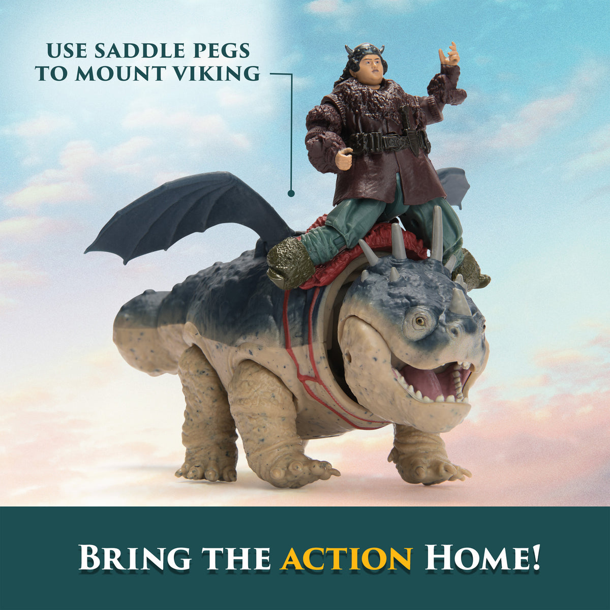 How To Train Your Dragon -  Gronckle & Fishlegs