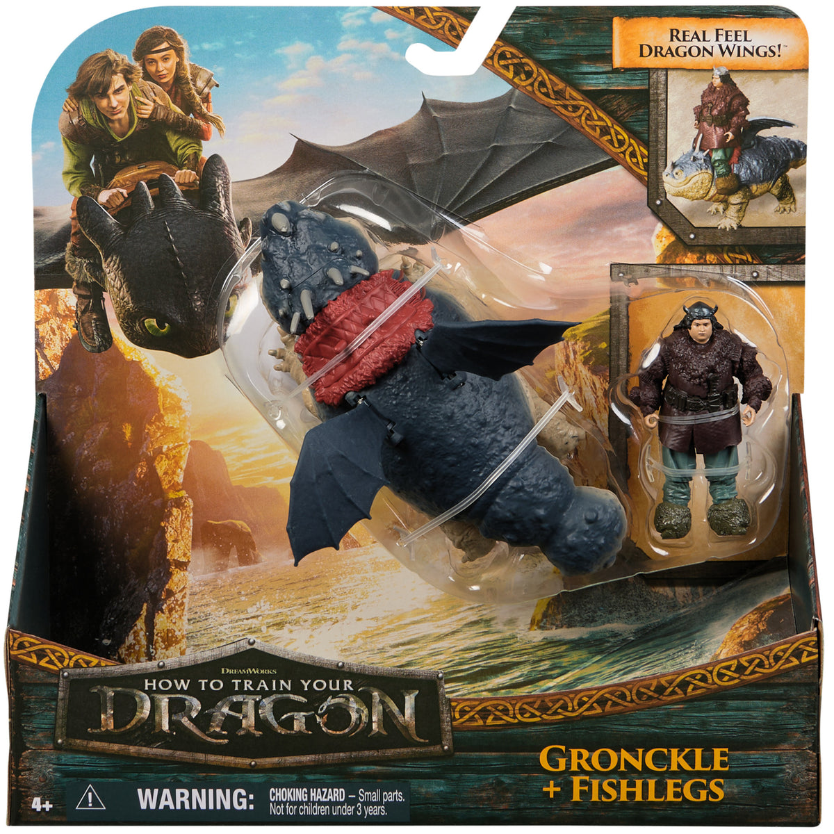 How To Train Your Dragon -  Gronckle & Fishlegs