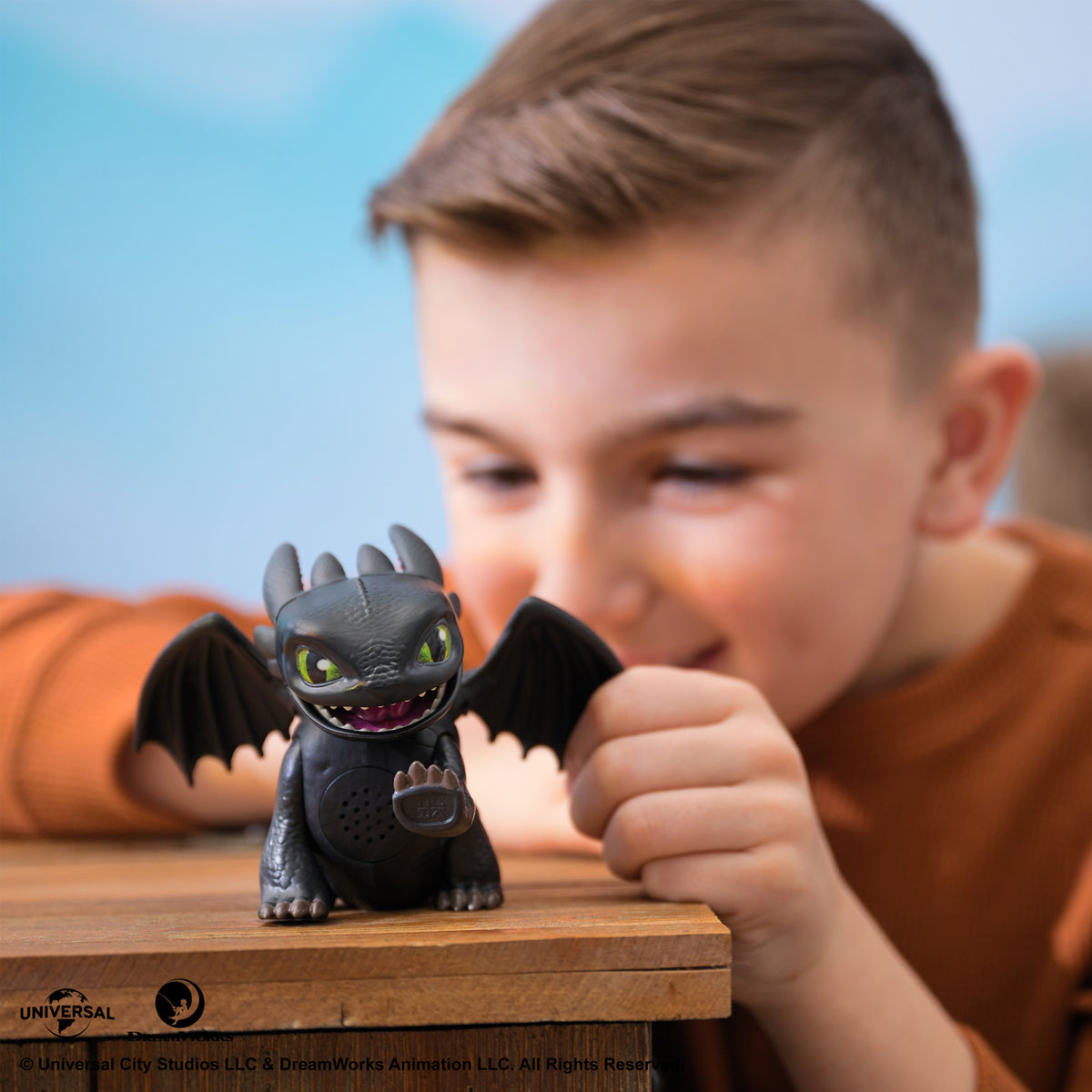 How to Train Your Dragon Interactive Roaring Minis Toothless