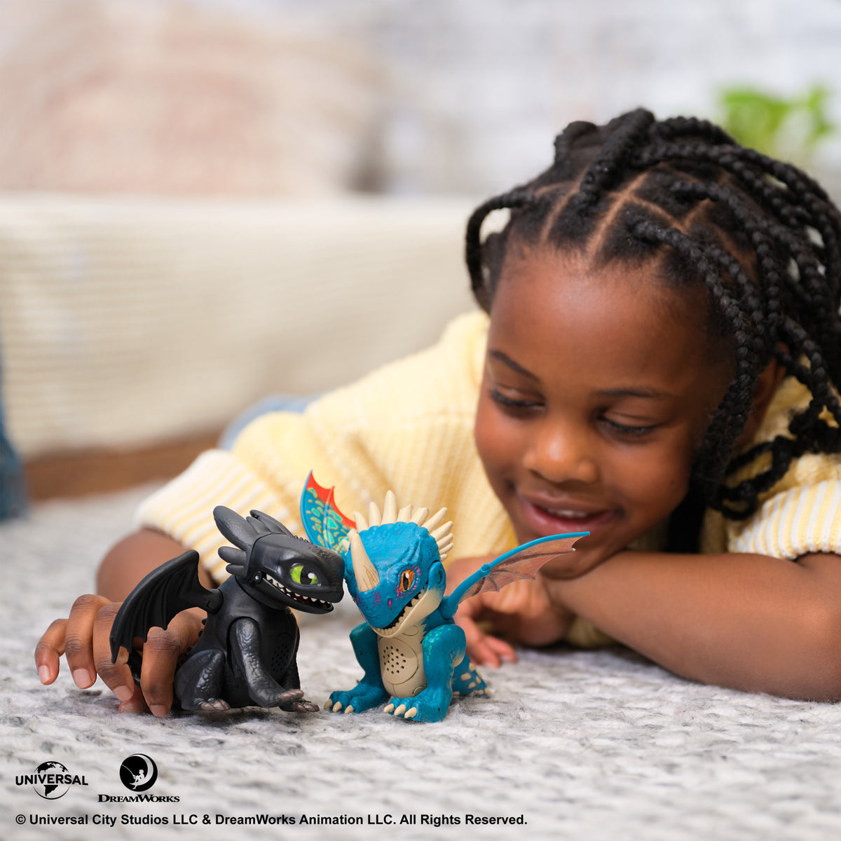 How to Train Your Dragon Interactive Roaring Minis Toothless