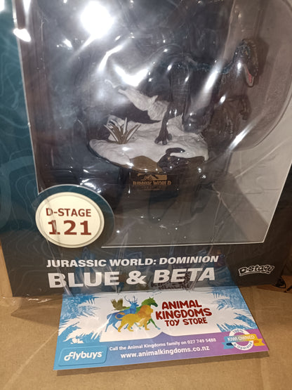 Beast Kingdom D Stage Jurassic World Dominion - Blue & Beta
