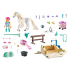 Playmobil Isabella & Lioness with Washing Area - Pre Sale