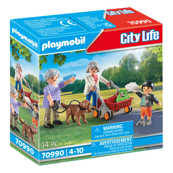 Playmobil Grandparents with Child