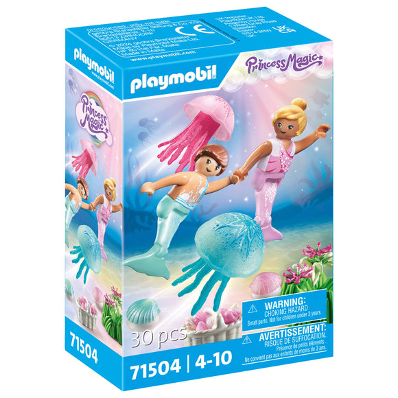 Playmobil Mermaid Kids with Jellyfish - Pre Sale