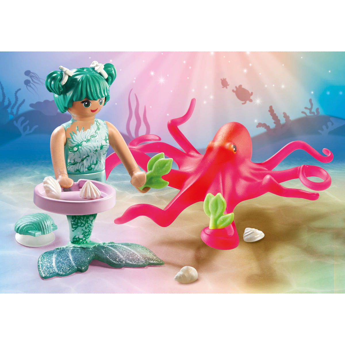 Playmobil Mermaid with Colour Changing Octopus
