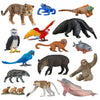 Mixed Amazon Rainforest Wildlife  – 15 piece set