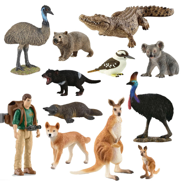 Mixed Australian Wildlife  – 12 piece set