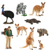 Mixed Australian Wildlife  – 10 piece set