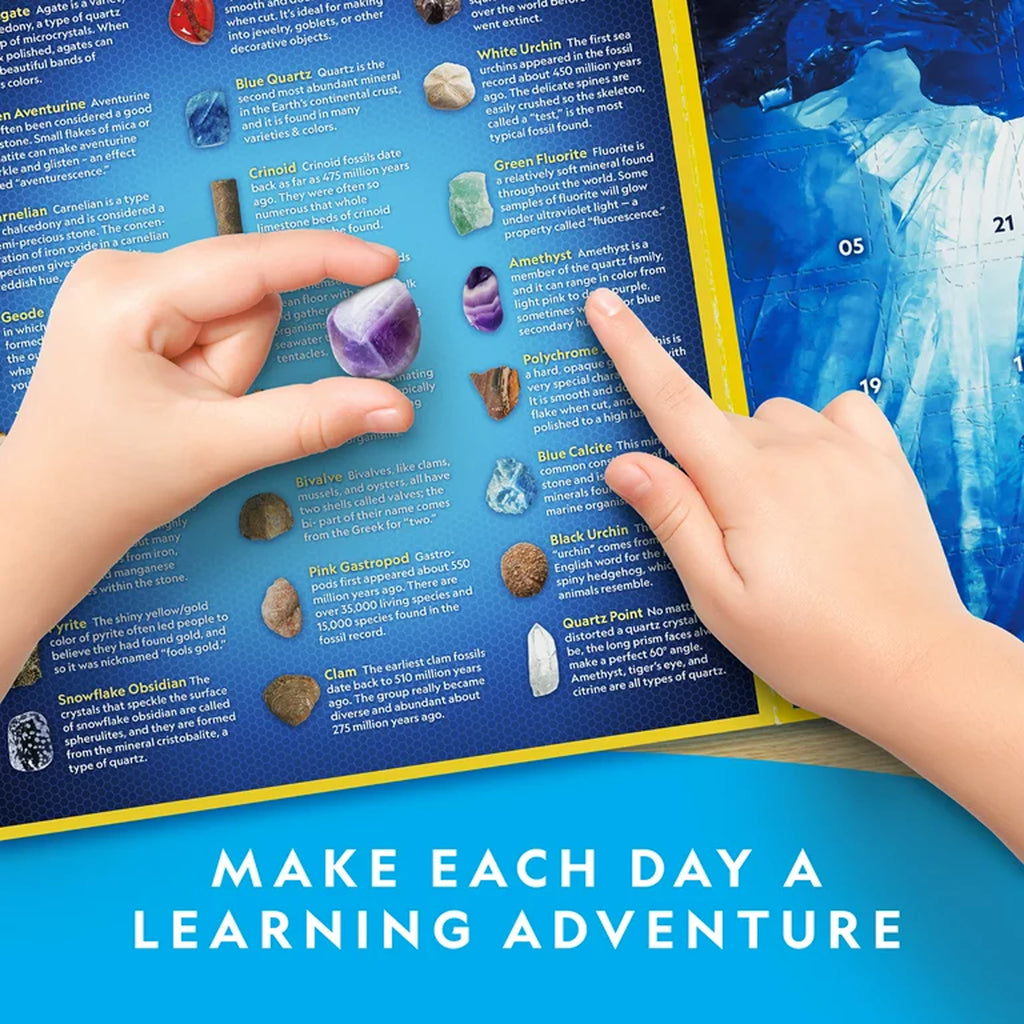 National Geographic Rock Advent Calendar National Geographic Rock Advent Calendar