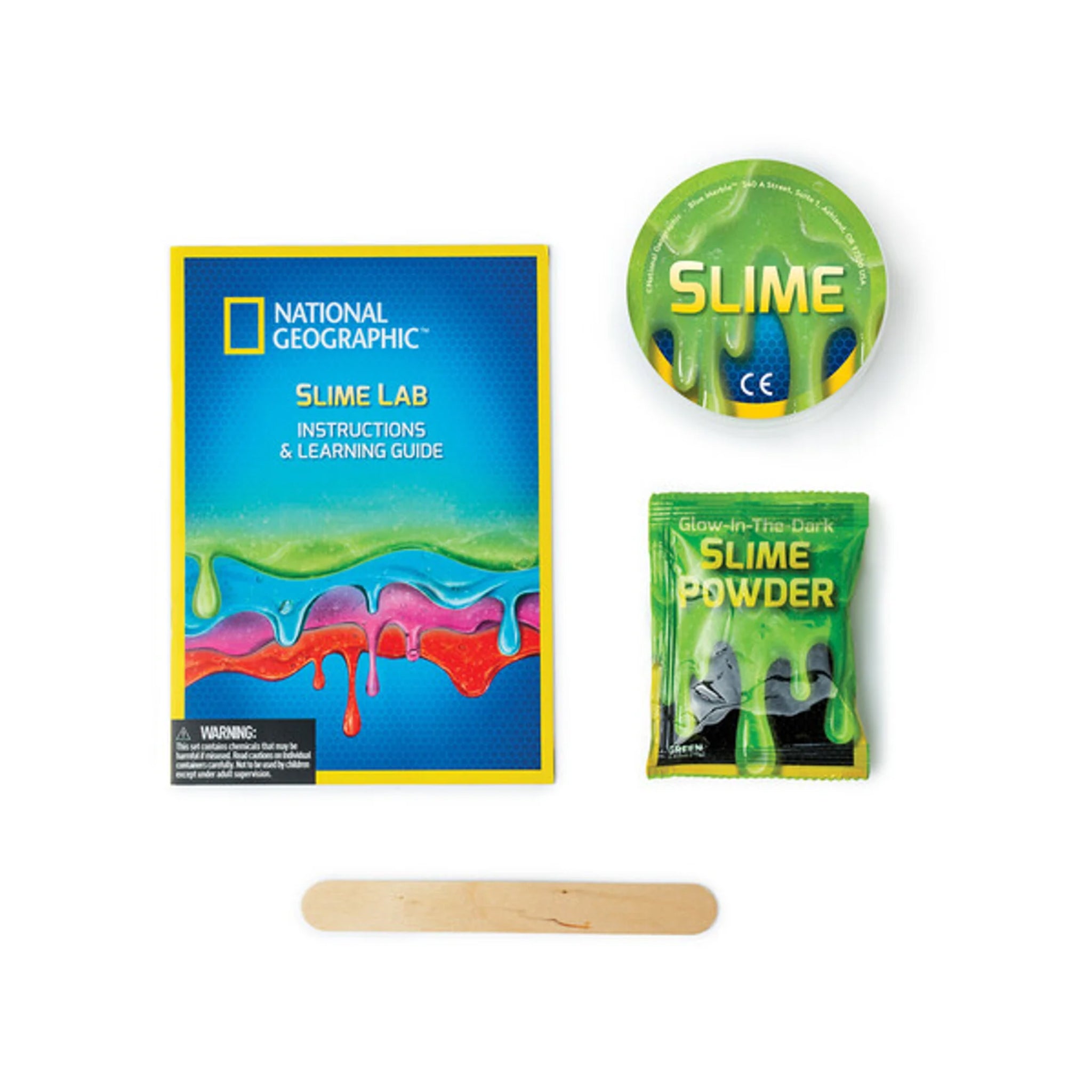Slime Farm Science Lab National Geographic Science Lab Slime Kit Green – Animal Kingdoms Toy Store