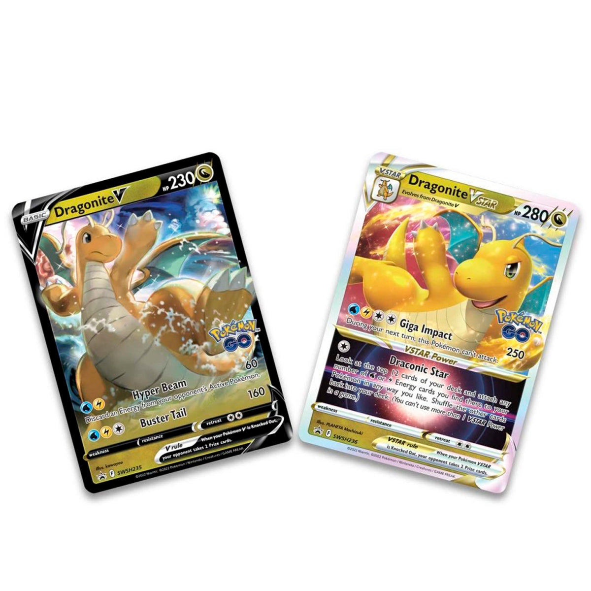 Pokemon TCG - Pokemon Go - Premier Deck Holder Collection (Dragonite VSTAR)