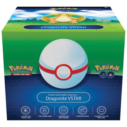 Pokemon TCG - Pokemon Go - Premier Deck Holder Collection (Dragonite VSTAR)