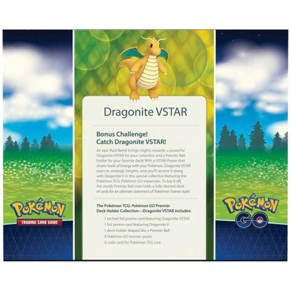 Pokemon TCG - Pokemon Go - Premier Deck Holder Collection (Dragonite VSTAR)