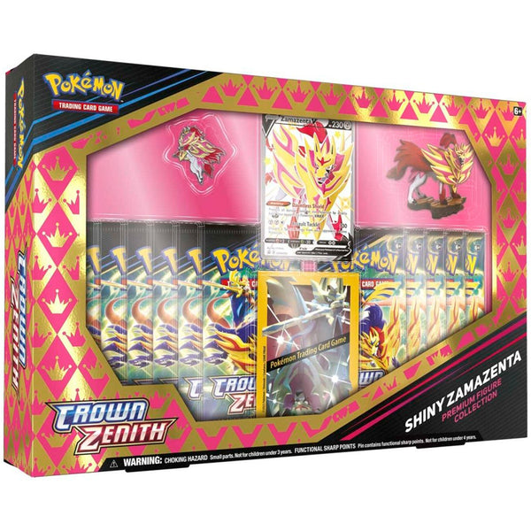 Pokemon TCG - Crown Zenith Shiny Zamazenta Figure Box