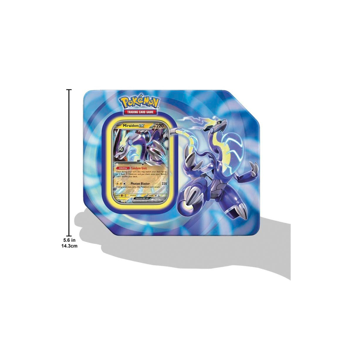 Pokemon TCG Paldea Legends Tin - Miraidon ex